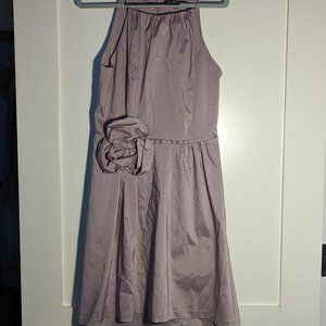 Ellen Tracy Dress - Lavender - Flower Accent - Women's 6